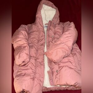 Old Navy Pink Puffer Jacket for Kids